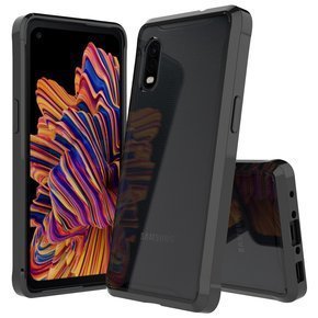 Чехол до Samsung Galaxy Xcover Pro, Fusion Hybrid, прозрачный / черный