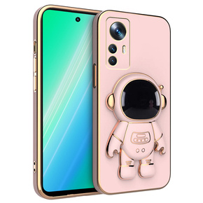 Чехол до Xiaomi 12T Pro, Astronaut, розовый