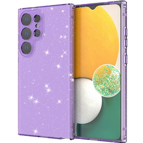 Чехол до Xiaomi Redmi A3, Glittery Powder, фиолетовый