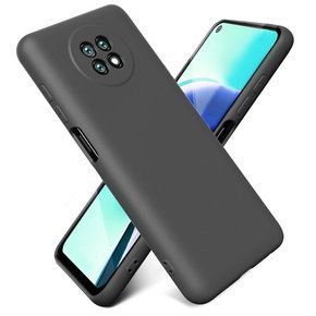 Чехол до Xiaomi Redmi Note 9T 5G, Silicone Lite, чёрный