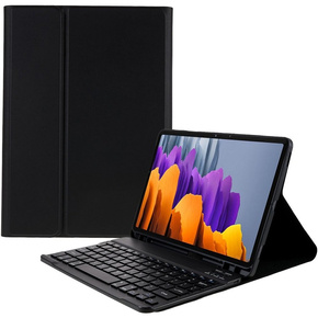 Чехол + клавиатура Samsung Galaxy Tab S7 T870/T875 / S8, Pen Slot, чёрный