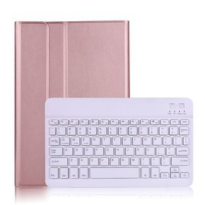 Чехол + клавиатура Samsung Galaxy Tab Tab S7/S8 T870 T875, розовый rose gold