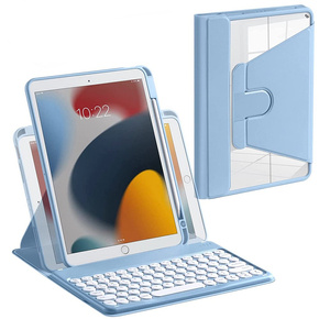 Чехол + клавиатура iPad Pro 11 2022 2021 2020 2018, Pen Slot, синий