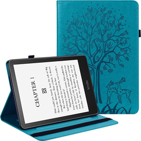 Чехол-накладка для Amazon Kindle Paperwhite 5 (2021), tree, синий