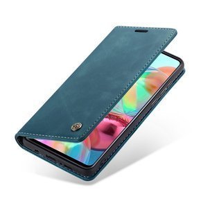Чехол CASEME для Samsung Galaxy A71, Leather Wallet Case, зелёный
