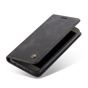 Чехол CASEME до Samsung Galaxy S7, Leather Wallet , Black