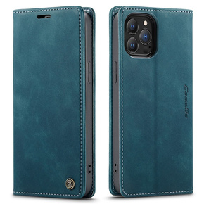 Чехол CASEME до iPhone 13 Pro Max, Leather Wallet , Green