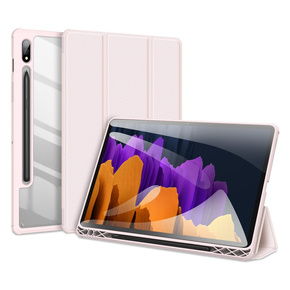 Чехол Dux Ducis TOBY Pen Slot для Samsung Galaxy Tab S7, Pink