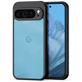 Чехол DuxDucis для Google Pixel 9 Pro XL, Aimo case, прозрачный / черный