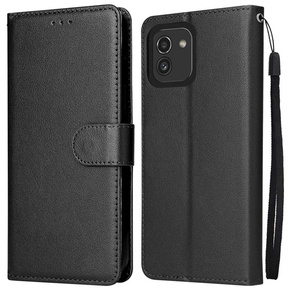 Чехол Elegant Wallet до Samsung Galaxy A03, Black