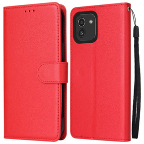 Чехол Elegant Wallet до Samsung Galaxy A03, Red