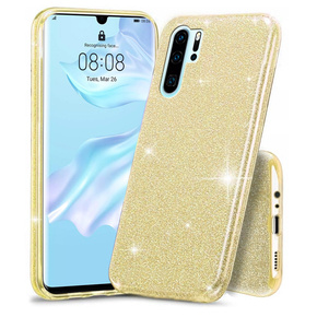 Чехол Glitter Case до Huawei P30 Pro, Gold