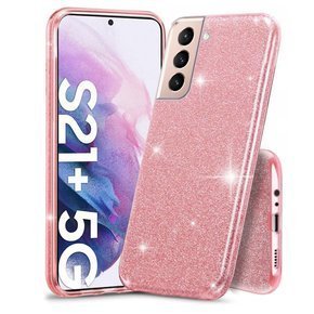 Чехол Glitter  Case до  Samsung Galaxy S21 Plus, Pink