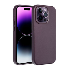 Чехол Leather Mag Cover для iPhone 14 Pro Max, Purple