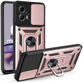 Чехол NOX Camera Slide Motorola Moto G13 / G23, CamShield Slide, розовый rose gold