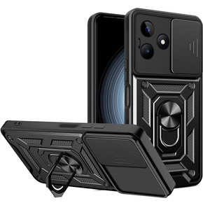 Чехол NOX Camera Slide Realme C63, CamShield Slide, чёрный