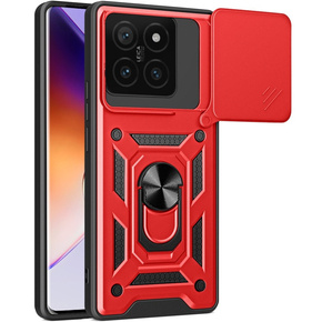 Чехол NOX Camera Slide Xiaomi 14T Pro, CamShield Slide, красный