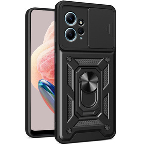 Чехол NOX Camera Slide Xiaomi Redmi Note 12 4G, CamShield Slide, чёрный