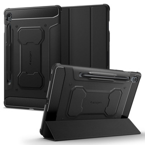 Чехол SPIGEN для Samsung Galaxy Tab S9 FE 10.9 X510 / X516B, Rugged Armor Pro, черный