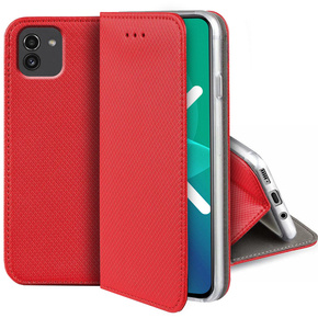 Чехол Smart Magnet до Samsung Galaxy A03, Red