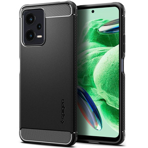 Чехол Spigen до Redmi Note 12 5G / POCO X5 5G, Rugged Armor, чёрный