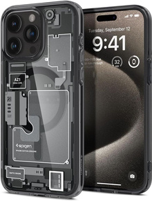 Чехол Spigen MagSafe до iPhone 15 Pro, Ultra Hybrid, Zero One