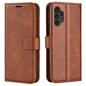 Чехол Wallet до Samsung Galaxy A13 4G, Protective Cover, Brown