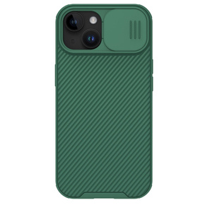 бронированный чехол Nillkin для iPhone 15, CamShield Pro, зеленый
