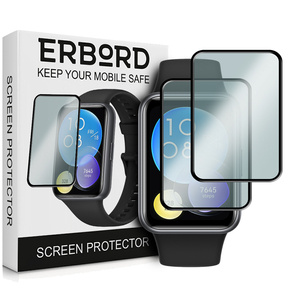 2x Гибридное стекло ERBORD для Huawei Watch Fit 2