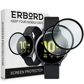 2x Гибридное стекло ERBORD для Samsung Galaxy Watch Active 2 40mm