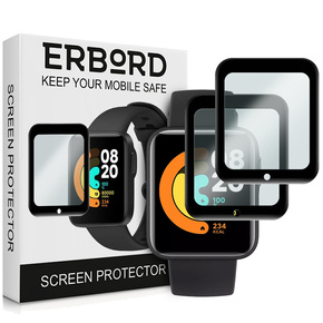 2x Гибридное стекло ERBORD для Xiaomi Mi Watch Lite