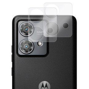 2x закаленное стекло ERBORD для камеры Motorola Edge 40 Neo, прозрачный