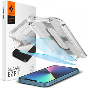 SPIGEN Защитное стекло для  iPhone 13 / 13 Pro, Glas.TR EZ Fit Antiblue (2 штуки)