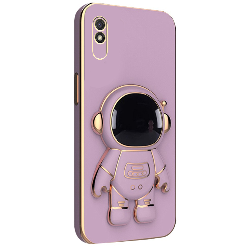 Чехол до Xiaomi Redmi 9A, Astronaut, фиолетовый