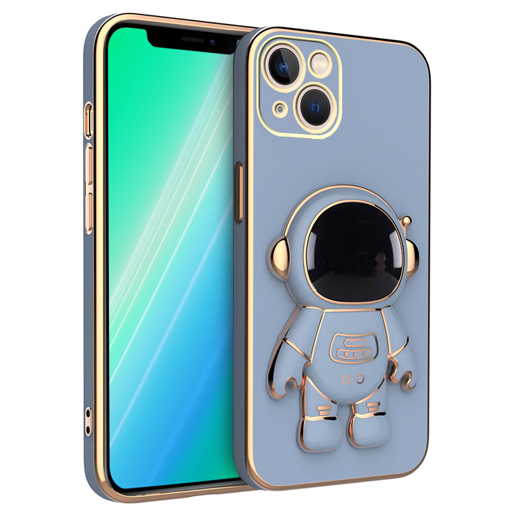 Чехол до iPhone 13 Mini, Astronaut, синий | Yourcase.com.ua