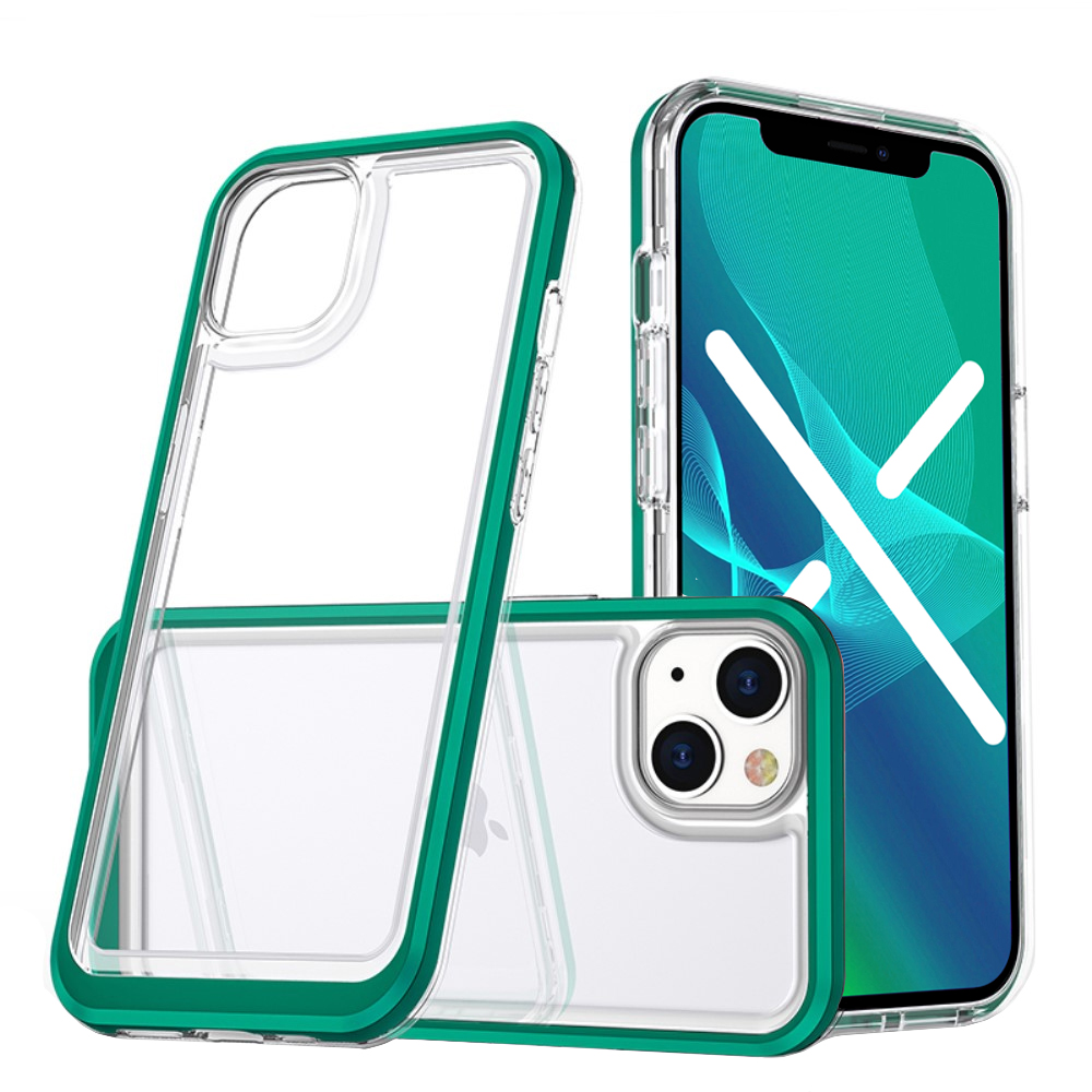 Чехол ERBORD Hybrid Frame для iPhone 13 mini, Зелёный | Yourcase.com.ua