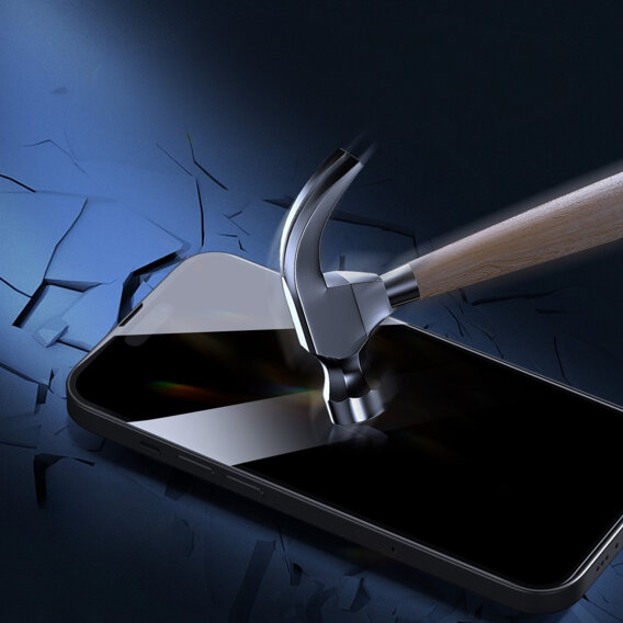 Антишпионское закаленное стекло Dux Ducis для iPhone 15 Pro