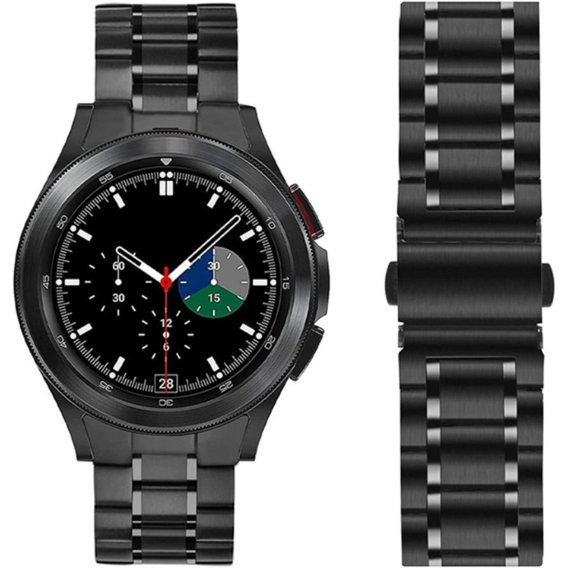 Браслет Stainless для  Samsung Galaxy Watch 4/5 - Black