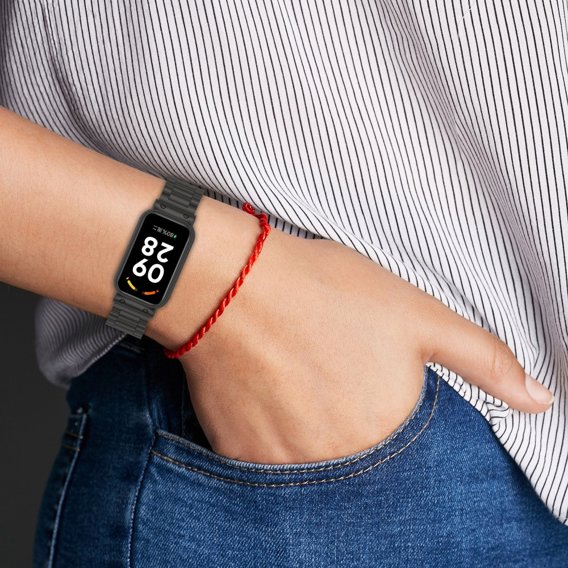 Браслет Stainless для Xiaomi Redmi Smart Band 2 - Black