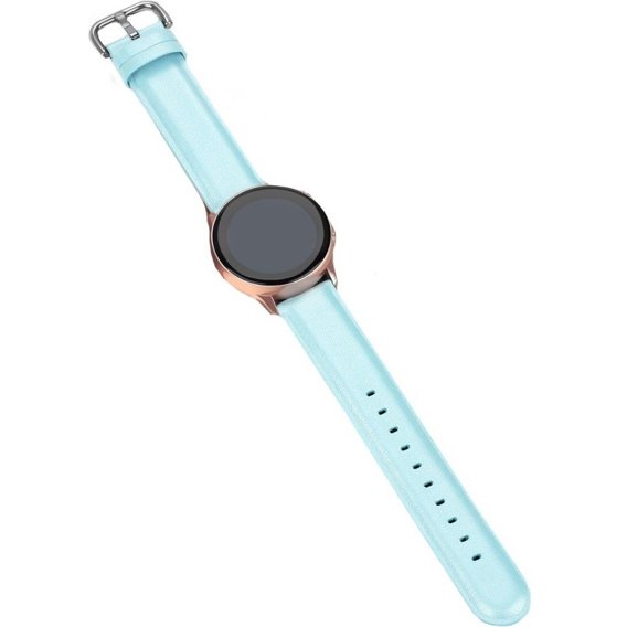 Кожаный ремешок для  Samsung Galaxy Watch Active 2 - Baby Blue