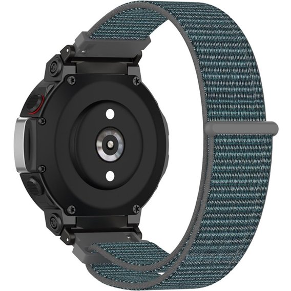 Нейлоновый ремешок до Amazfit T-Rex 2, Cyan Grey