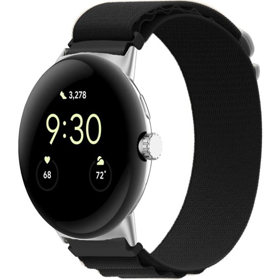 Нейлоновый ремешок до Google Pixel Watch, Black