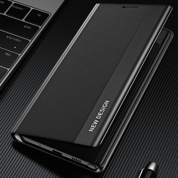 Откидной чехол для Samsung Galaxy A33 5G, Side Magnetic, чёрный