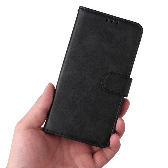 Откидной чехол для Samsung Galaxy A34 5G, Leather Wallet, чёрный