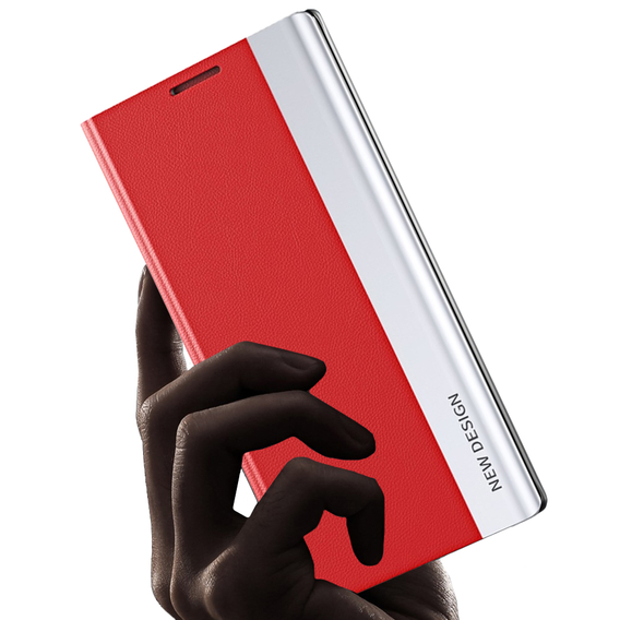 Откидной чехол для Samsung Galaxy A34 5G, Side Magnetic, красный