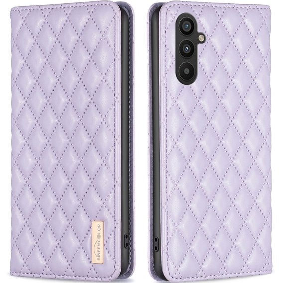 Откидной чехол для Samsung Galaxy A34 5G, Wallet, BINFEN COLOR, фиолетовый