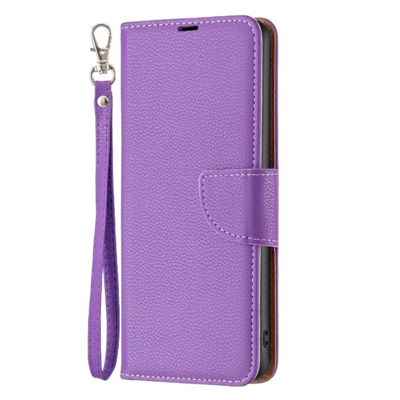 Откидной чехол для Samsung Galaxy A34 5G, Wallet Litchi Magnet, фиолетовый