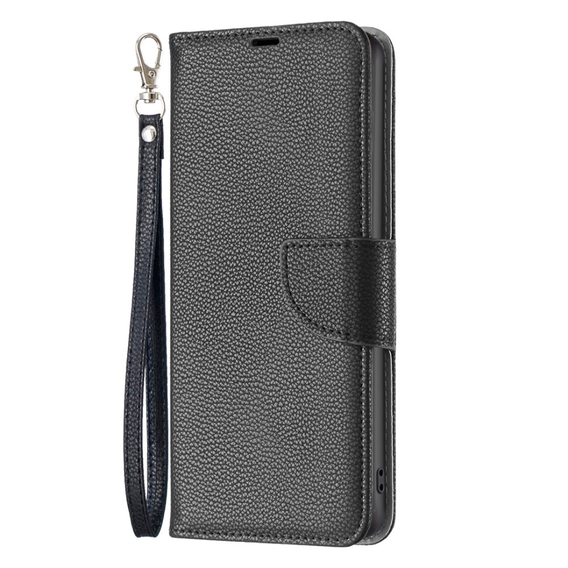 Откидной чехол для Samsung Galaxy A34 5G, Wallet Litchi Magnet, чёрный