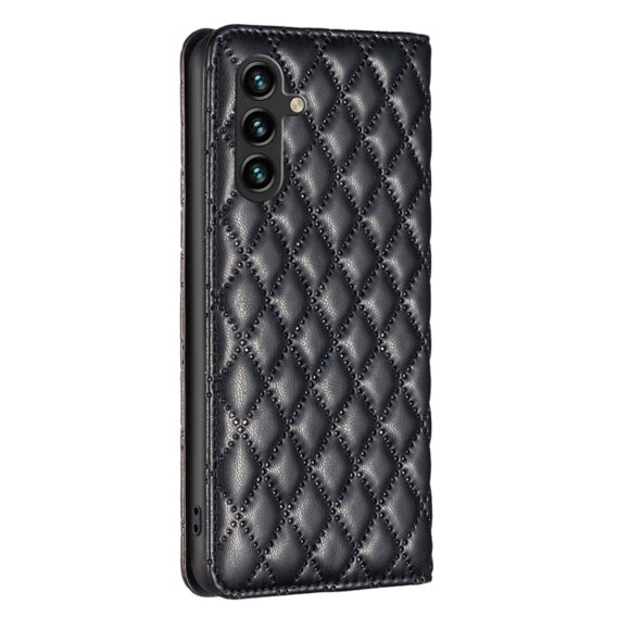 Откидной чехол для Samsung Galaxy A35 5G, Wallet, BINFEN COLOR, чёрный