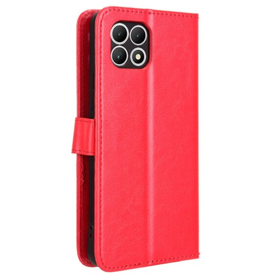 Откидной чехол для T Phone 2 5G, Crazy Horse Wallet, красный